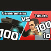 100 Cameramans vs 100 Toilets io